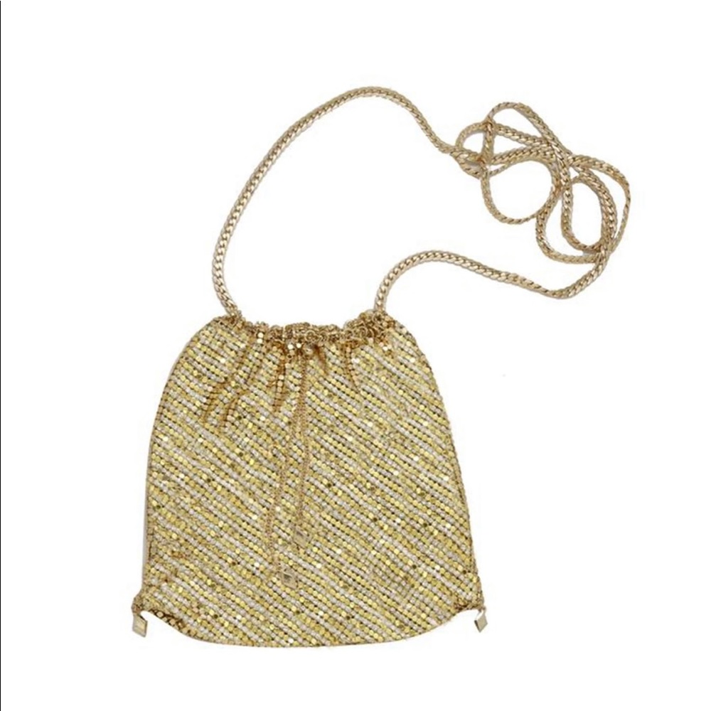 New ettikia gold handbag